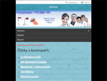 Tablet Screenshot of biolampa.biz